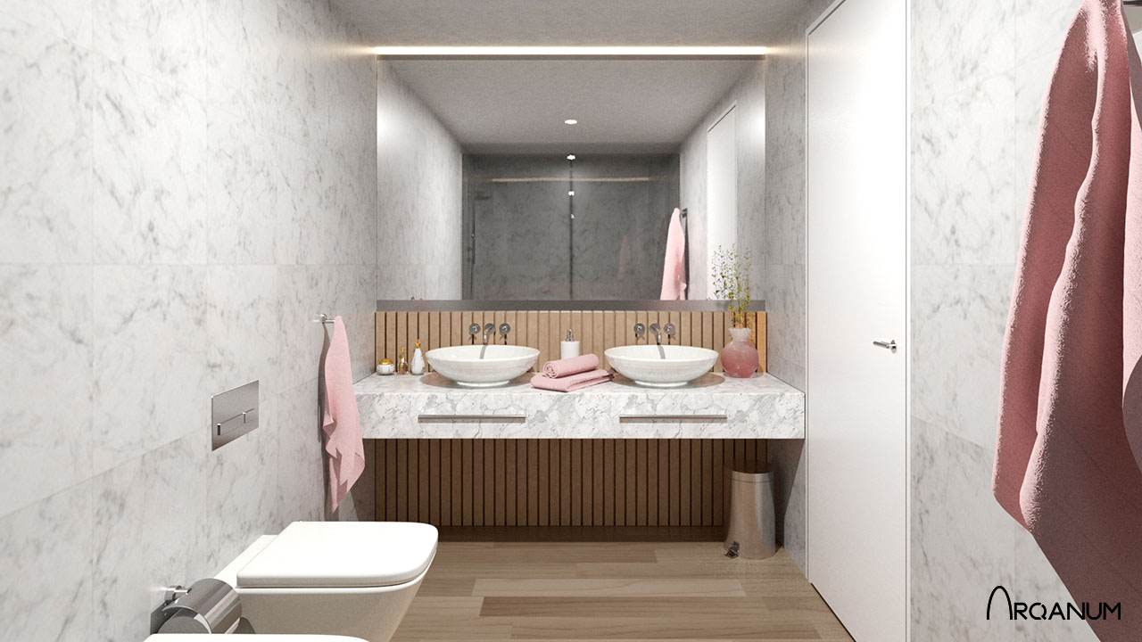 Edificio viviendas en Torrent, baño